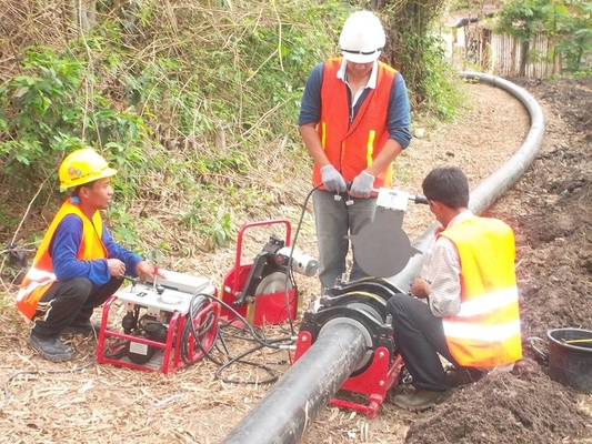 Máy hàn nhiệt ống hdpe 160MM 220V