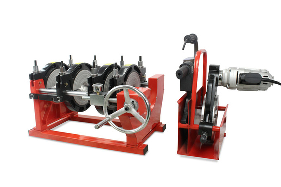 Máy hàn mông bằng tay 125mm Bốn kẹp cho ống Hdpe