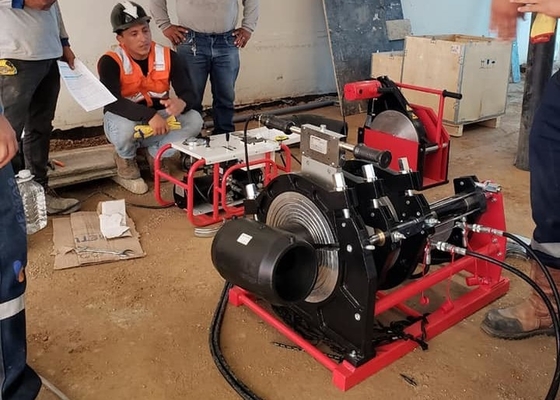Máy hàn mông thủy lực 4 inch Nối ống Hdpe