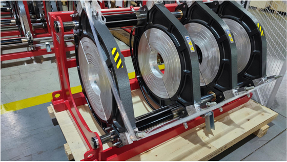 Máy hàn mông thủy lực 0,75KW 90mm cho ống Hdpe