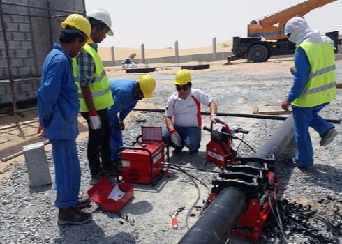 Chứng nhận ISO 250MM HDPE Butt Fusion Welding Welding 6.3Mpa