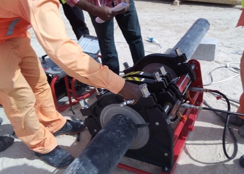 Máy hàn nhiệt hạch thủy lực 315MM PVDF
