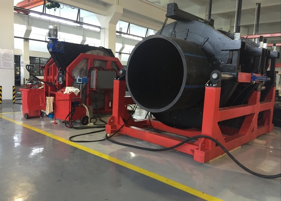 Máy hàn nút thủy lực ống HDPE hoàn toàn tự động 1800MM 35KW