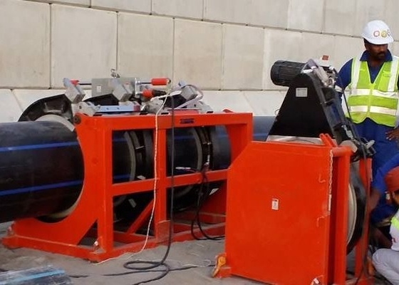 Máy hàn nhiệt hạch thủy lực HDpe 800MM DVS2207 / 1 08/2007