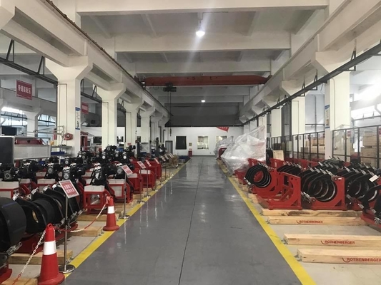 Máy hàn nhiệt hạch thủy lực HDpe 800MM DVS2207 / 1 08/2007