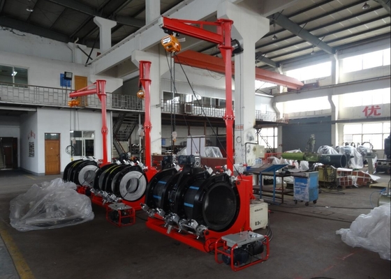 Máy hàn ống Pe thủy lực 415V 800MM An toàn bảo hành 24 tháng