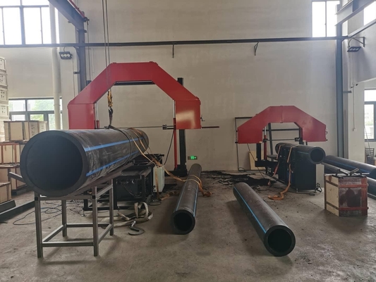 Máy cưa vòng ống 315mm, Máy cắt ống HDPE 380V 50 / 60HZ