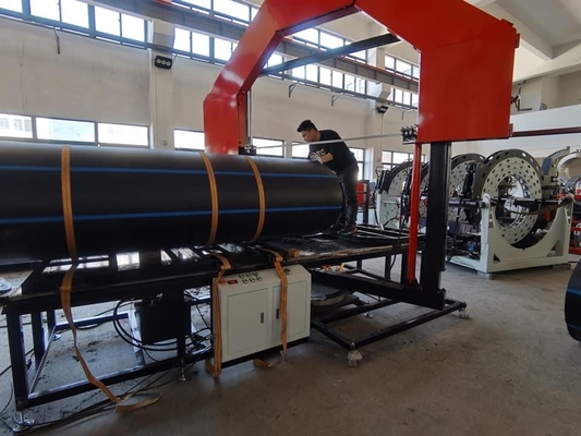Máy cưa băng cắt ống nhựa 1200mm Cắt nhiều góc